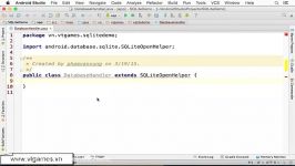 Android SQLite Database Complete Tutorial Part 1