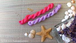 DIY Bracelet Bracelet Making Tutorial with String and a Heart Charm
