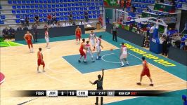 Jordan vs China  Class 5 8  FIBA Asia Cup 2017