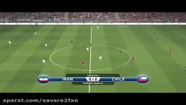 Pes 2015  Iran Vs Chile with Persian Commentary