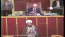 ویدئو تازه منتشر شده حسن روحانی توطئه گرها ارتشیها را باید بیاورند در نماز جمعه به دار بکشند 