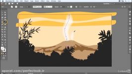 آموزش جامع نرم افزار Illustrator CC 2017 بهمراه زیرنویس