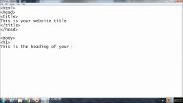 How to make a website fast using notepad  Full hd  For beginners