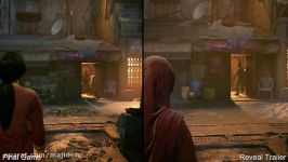 Uncharted The Lost Legacy Reveal Trailer vs Final Game