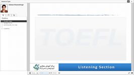 انواع سوالات TOEFL Listening + مثال دوره الکترونیکی تافل