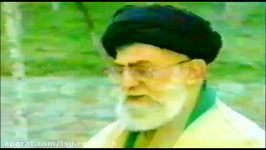 حضور امام خامنه ای در دانشگاه امام صادق علیه السلام