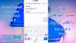 Install free Apps and Games on your iPhoneiPod  آموزش دانلود رایگان گیم پروگرام های آیفون