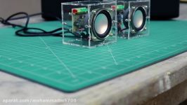 DIY Transparent Speaker  DIY Vu light