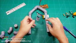 How To Make RC Boat Twin 180 Motor Using PVC Pipe