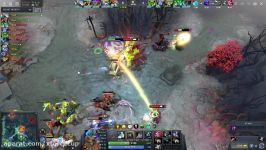 Attacker Kunkka Last Rax Hard Defense 4 Rapiers Dota 2