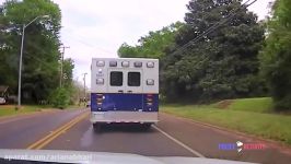 Dashcam Shows Teen Leading Police on Chase in Stolen Ambulance