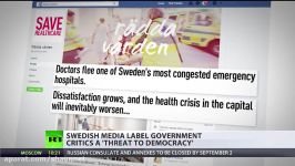 Hard Pressed Swedish media label government critics as ‘threat to democracy’