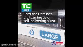 تحویل سریع پیتزا ماشین های خودران شرکت فورد 