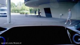 Mercedes Benz smart vision eq fortwo driving scenes