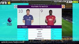 مقایسه محیط بازی FIFA 18 PES 18