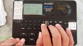 Como usar a bateria ALESIS SR 16  tutorial em português 2016  PARTE 2