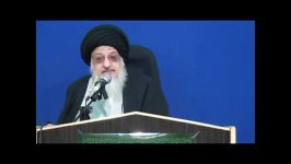 روضه آیت الله میلانی در نشست بایسته های عاشورا 1392