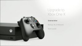 Xbox One X and Xbox One Game and Data Transfer Feature Video