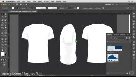 آموزش طراحی برای تیشرت بوسیله Adobe Illustrator