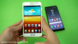 Samsung Galaxy Note 8 vs First Galaxy Note  6 YEARS Comparison