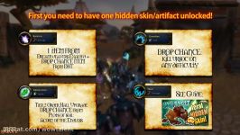 Guide How to get ALL Hidden Dungeon Artifact Skins for druids