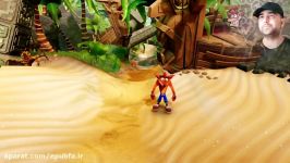 گیم پلی بازی Crash Bandicoot به زبان فارسی پارت 1 