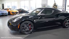 2015 Alfa Romeo 4C Black LT0862