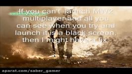 SOLVED Call of Duty MW2 Multiplayer errorcrash FIX