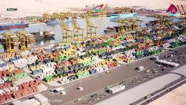 انیمیشن کامل معرفی بندر حمد قطر Hamad Port