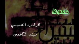 الرادود مهند الکاظمی قصیدة گصدوهه