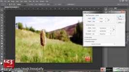 آموزش تصویری فتوشاپ ویدیو شماره 1. تغییر سایز عکس ها