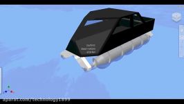 animasi kendaraan berpenggerak ulir screw drive vehicle animation design by autodesk inventor