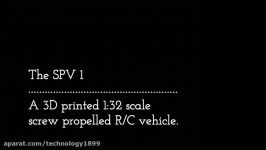 SCV 1  RC Screw Propelled Vehicle