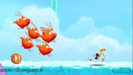 Rayman Fiesta Run پیچوندن دشمنان 