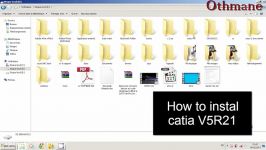 How to download instal catia V5R21 in windows HD