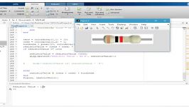 Image Processing Matlab Code for Detecting Resistor Value Based on Color detection