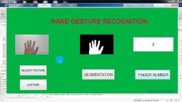 Hand Gesture Recognition using MATLAB