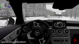 City Car Driving  Mercedes Benz C63S AMG Snow Driving