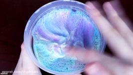 How to Make Rainbow Bubbly Slime DIY Tie Dye Bubbly Fluffy Slime with no Liquid