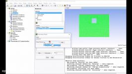 CFD ANSYS Tutorial  object falling into Water using 6 DOF  Fluent