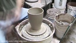 MAKING A PLASTER MOLD FOR A LANDSCAPE VASE