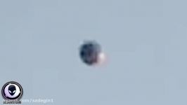 Helicopter CIRCLES Mystery Sphere Over LA 9217