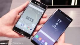 Sony Xperia XZ1 vs Samsung Galaxy Note 8