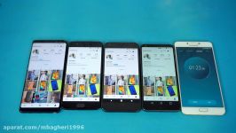 Samsung Galaxy Note 8 vs OnePlus 5 vs Pixel XL vs LG G6  Battery Drain Test 4K
