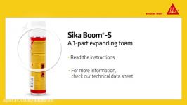 معرفی فوم درزگیر Sika Boom S