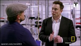 Leonardo DiCaprio and Elon Musk in Gigafactory 2016 10 27