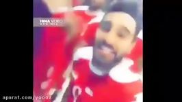 فیلم توهین گستاخی بازیکنان سوریه در رختکن ورزشگاه آزادی به بازیکنان تیم ملی ایران