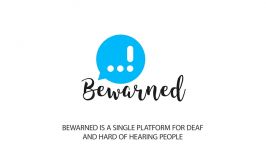 BeWarned app for deaf and hard of hearing people Android