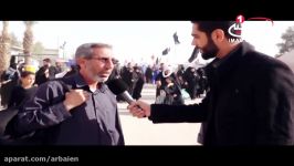 گزارش تصویری مشایه اربعین امام حسین علیه السلام 9 حسین اللامی، کربلا، 1438 ق