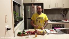 اموزش جغور بغور خوراكً دل قلوه وجگر جواد جوادی.          Persian cooking course